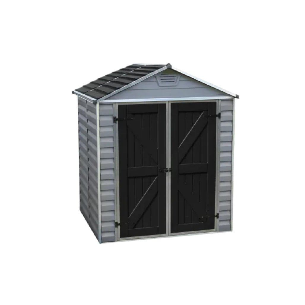 屋外用収納小屋 軽量プラスチック製 120 x 90 x 150