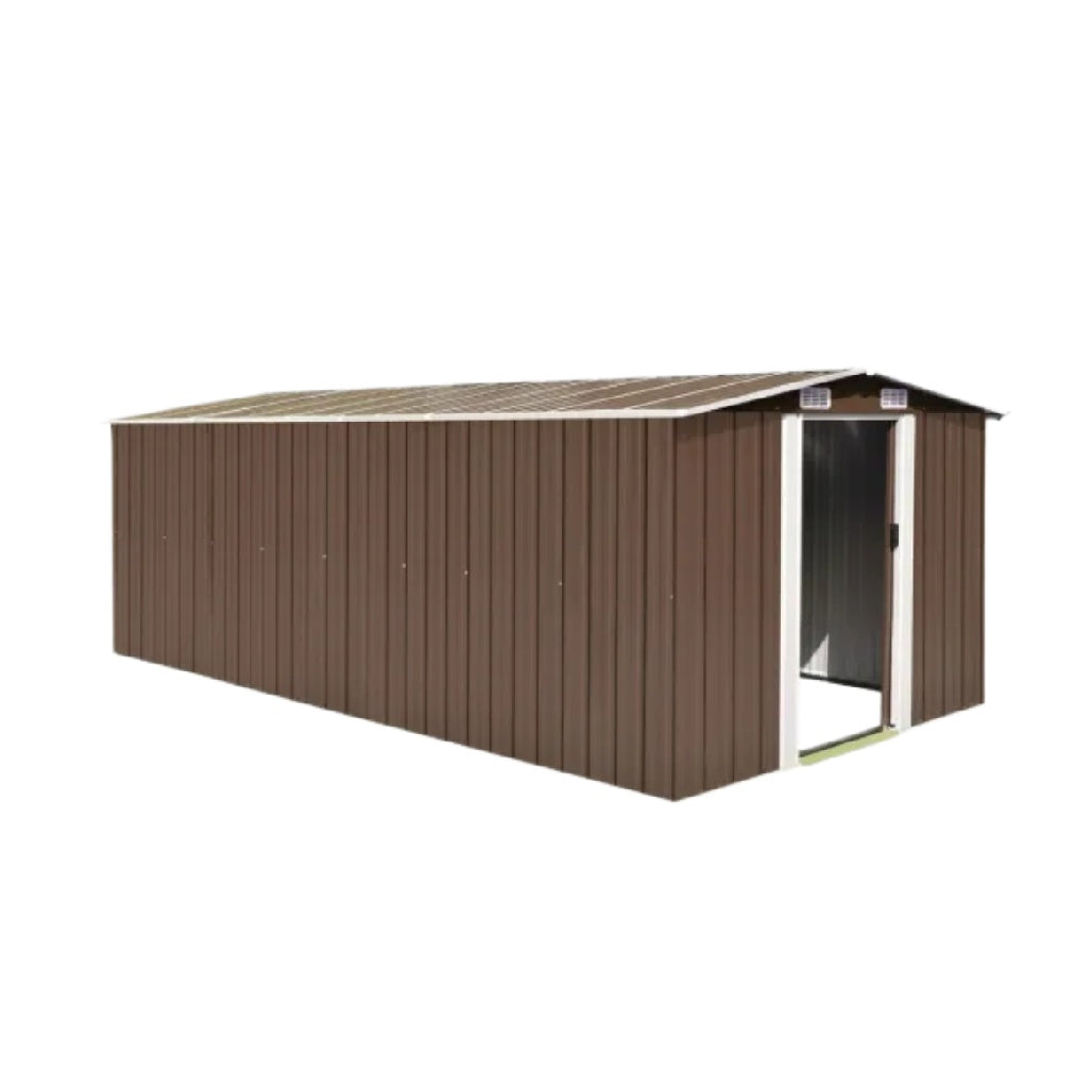 金属製ガレージ収納ユニット - 作業場や庭の収納に最適 - スチール製 - 300 x 200 x 210